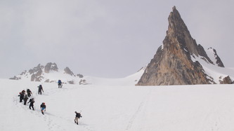 The impressive prow coming off of Silver Star's west summit