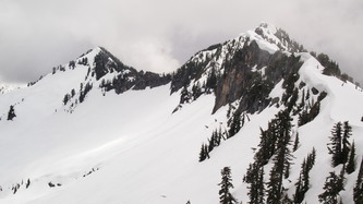 Kayak Peak from The Dinghy