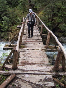 Bridge over the upper Bear Creek crossing