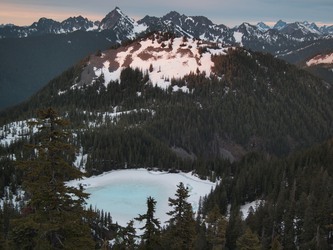 Pratt Mountain and Island Lake