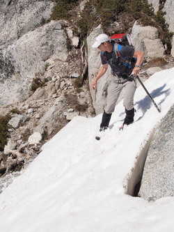 After a short break on top of Annapurna, Brian and I hurried down to catch up with the rest of the party.