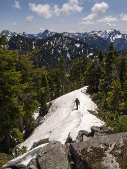 Looking south from the summit of Floating Rock