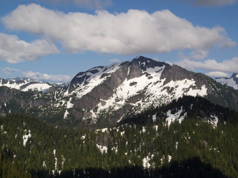 Big Snow from the summit of Galleon Mountain