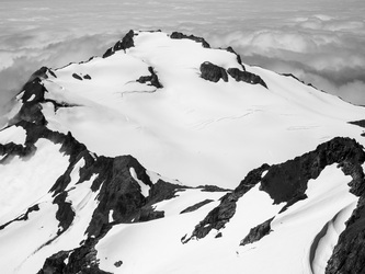 Mount Tom from the summit of Mount Olympus