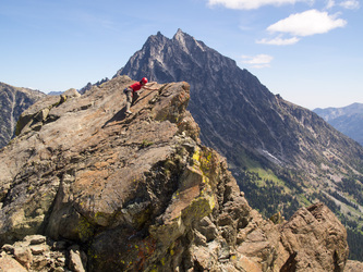 Or is this the summit of Ingalls Peak?  We visited both just to be sure