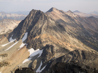 Mount Carru from the summit of Osceola Peak