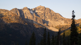 Morning light on Mount Rolo.