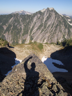 Burnt Boot Peak and me.