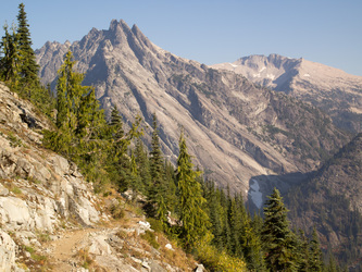 Bears Breast Mountain over the PCT.