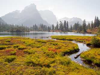 Summit Chief Mountain from Williams Lake.