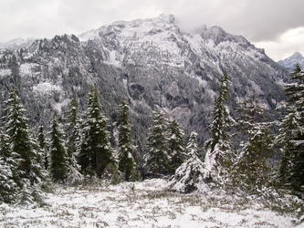 Big Snow Mountain from Little Bulger.