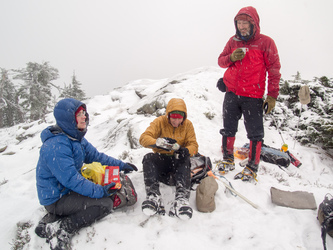 On the summit of West Blanca Point.