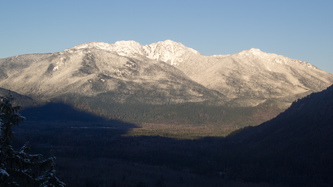 Helen Buttes from a clear cut around 1,200'.