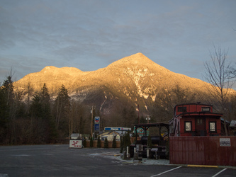 Sunset from Marblemount.