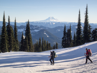 Mount Adams from Mount Ararat.