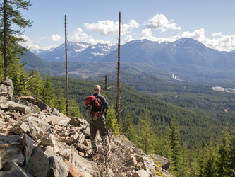 The confluence of the south and middle fork Snoqualmie valleys.