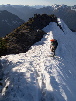 Silver Peak's NW ridge