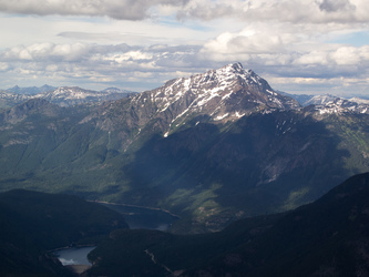 Jack Mountain from Pyramid Peak.