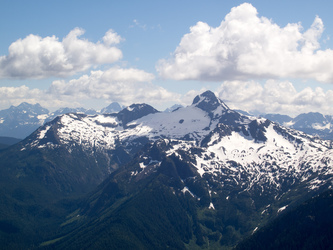 Crater Mountain from Devils Dome.