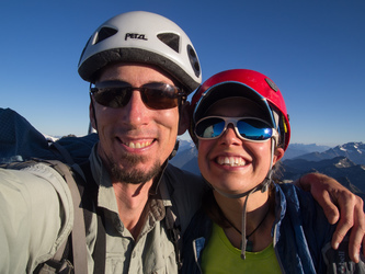 On the summit of Katsuk.