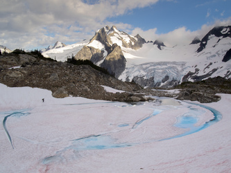 White Rock Lakes and Dome Peak.