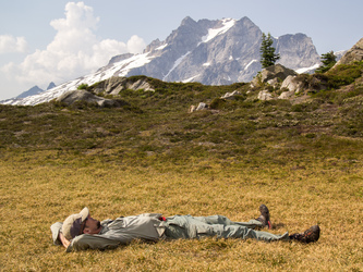 We got to camp early and had a lot of time to relax.