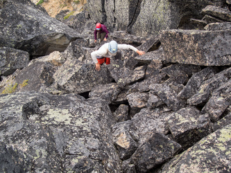 Saddle Bow Mountain was my favorite scramble of the trip.