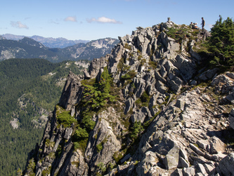 The summit of Shroud Mountain.