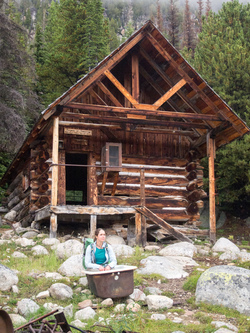 Tungsten Mine cabin