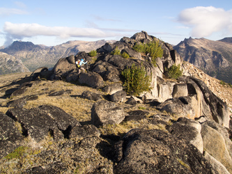 The summit of Wolframite Mountain