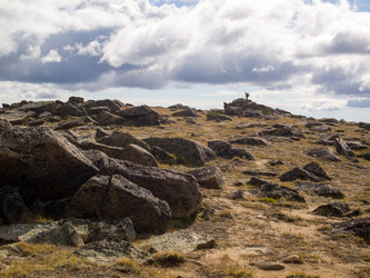 The summit of Apex Mountain