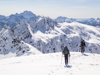 Mount Stuart and Ladies Peak.