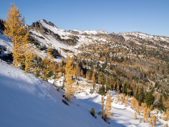 Cape Horn from the pass over Icicle Ridge.