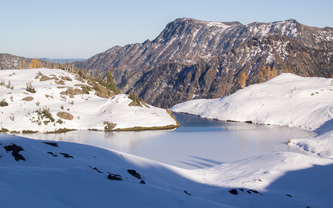 Big Jim Mountain over Lake Edna