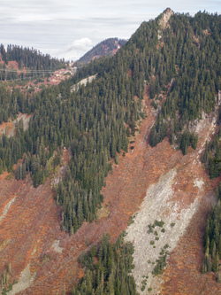 Power Outage Peak from the summit of Sopwith Camel Mountain