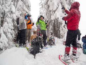 On the summit of Nason Ridge West.