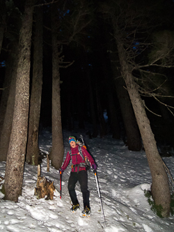 We have 3,000' vertical feet left to descend.