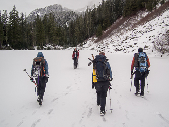 Back on Coal Lake.