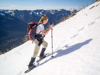 On Granite Mountain's SW ridge.