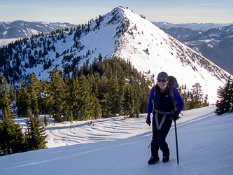 Granite Mountain in the background.