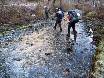 Squire Creek crossing #1.