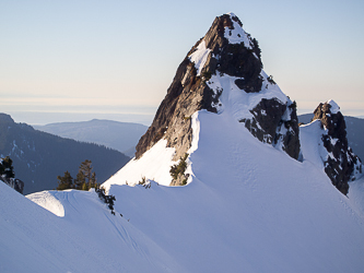 West sub-summit of Salish.