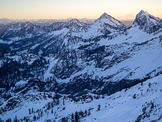 Big Bear Peak and Liberty Peak