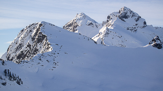 Salish Peak and Three Fingers