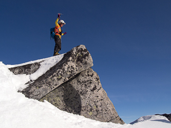 On the summit of Ohio Peak