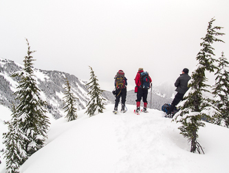 On the summit of Point 4534.