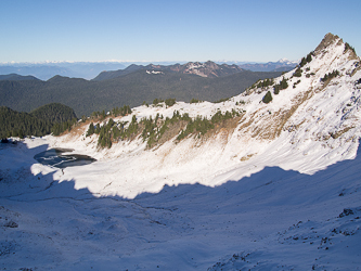 Kidney Lake and point 6,209