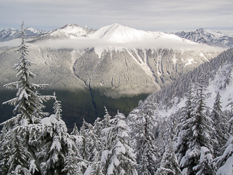 West Granite Mountain And Granite Mountain