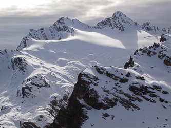 Cinderella Peak and Little Sister.