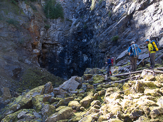 The quarry was surprisingly huge.